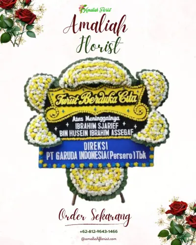 Papan Bunga Duka di Cibalung